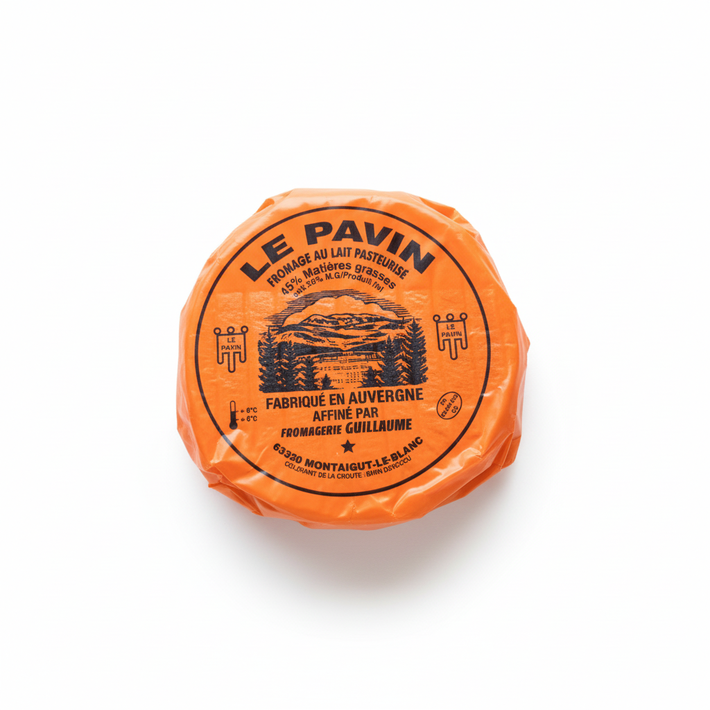 Le Pavin fond blanc