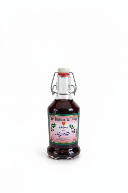 Crème de Myrtille fond blanc