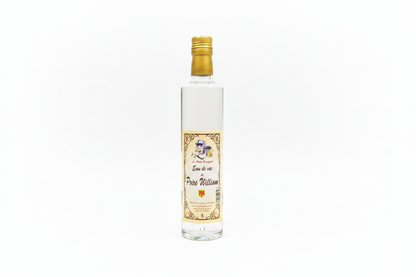 Eau de vie de Poire William – fond blanc