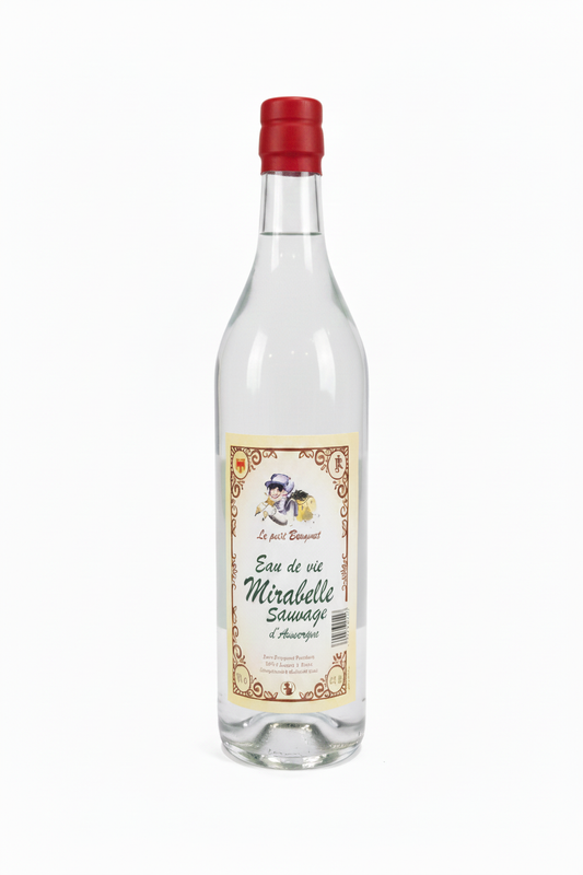Eau de vie Mirabelle Sauvage - sans coulure