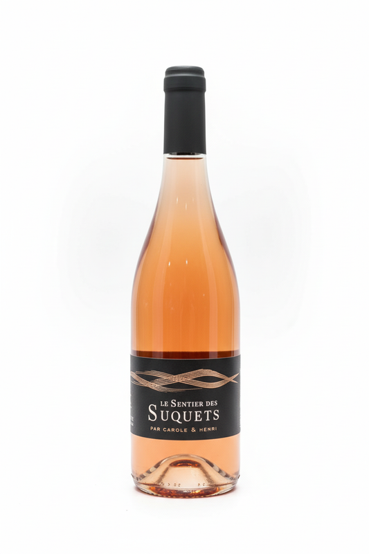 Le Sentier des Suquets Rosé - fond blanc