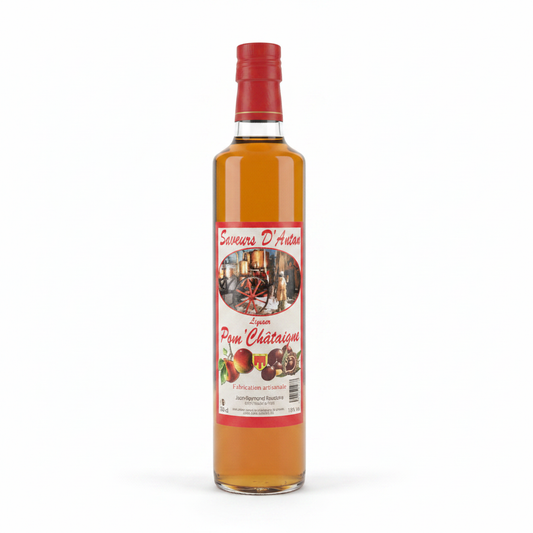 Liqueur Pom'Châtaigne - fond blanc