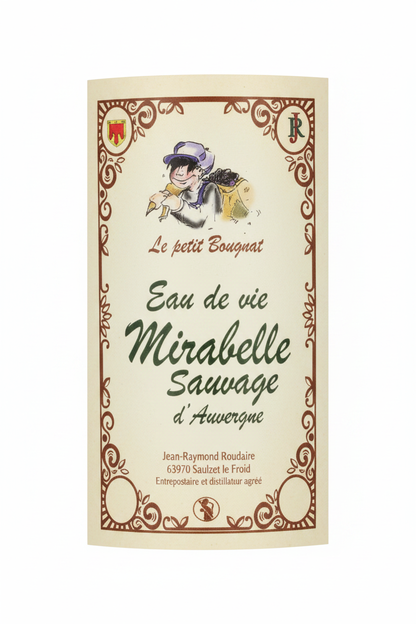 Mirabelle Sauvage - étiquette seule