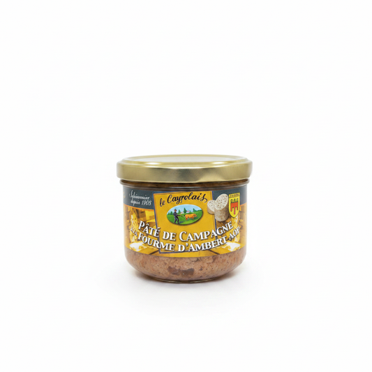 Pâté de Campagne Fourme d'Ambert AOP - fond blanc