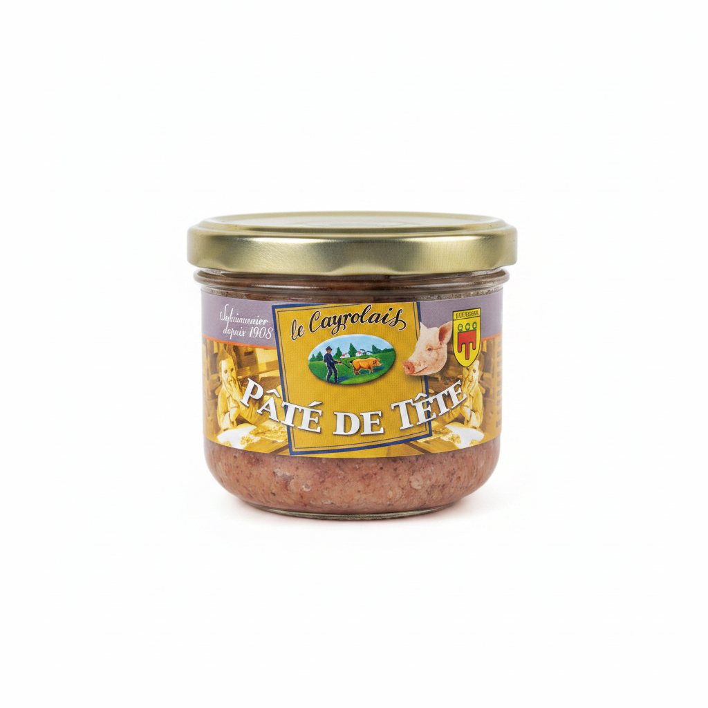 Pâté de Tête - Le Cayrolaïs - fond blanc