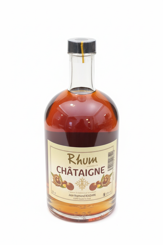 Rhum Châtaigne fond blanc