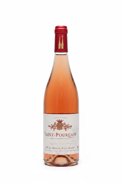 Saint-Pourçain Rosé - bouteille entière fond blanc