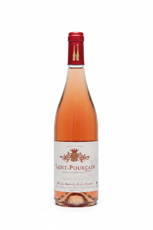 Saint-Pourçain Rosé - bouteille entière fond blanc