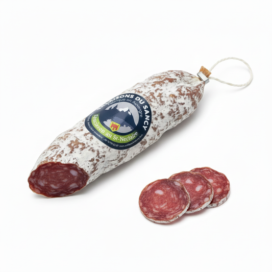 Saucisson au St-Nectaire ficelle blanche